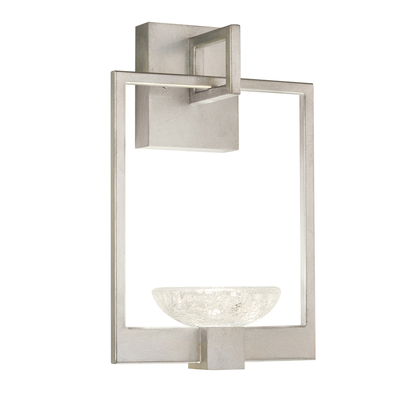 Delphi Wall Sconce, 1-Light, LED, Silver Leaf, 14.75"H (893550-1ST KDF2)