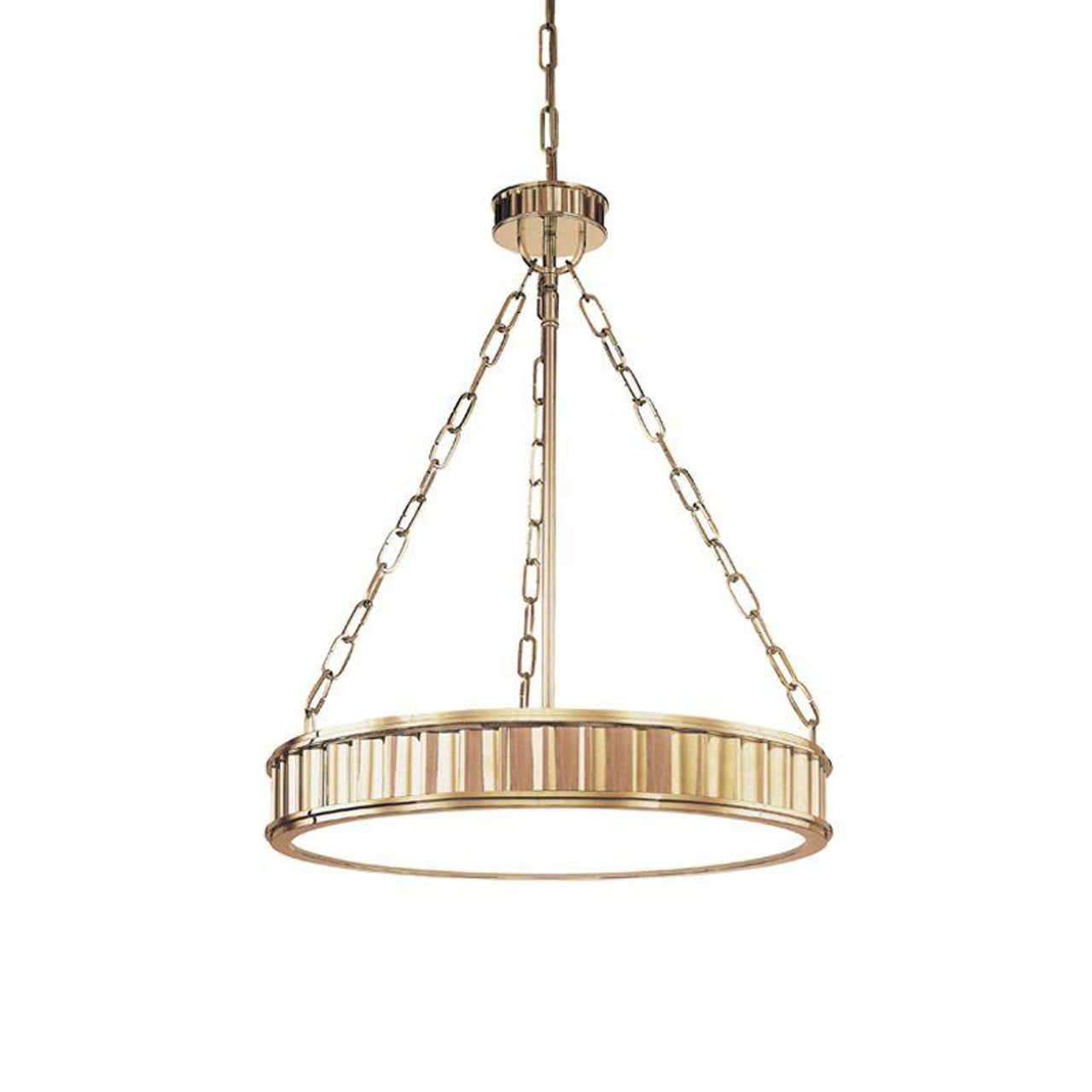 Middlebury Pendant, 5-Light, Aged Brass, 21.5"W (902-AGB M71W)