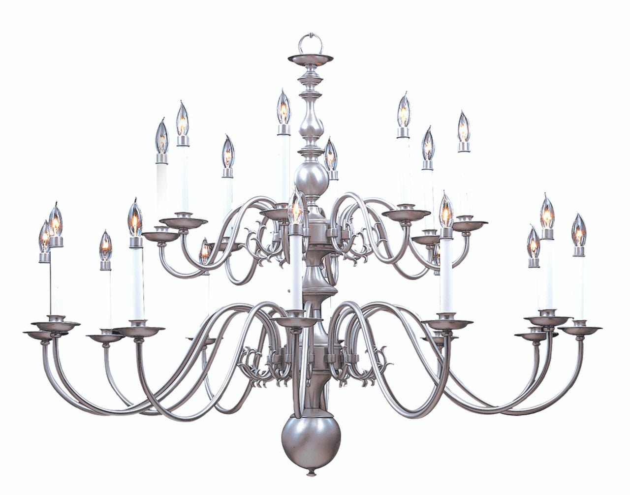 Jamestown Chandelier, 20-Light, Mahogany Bronze, 48"W (9138 MB RCLA)