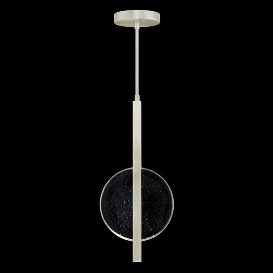 Selene Pendant, 2-Light, LED, Silver, Clear Glass, 11"W (921340-4ST RGTD)