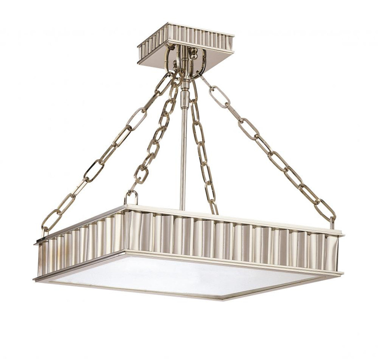 Middlebury Semi-Flush Mount, 3-Light, Antique Brass, 16.25"W (933-AGB M81M)