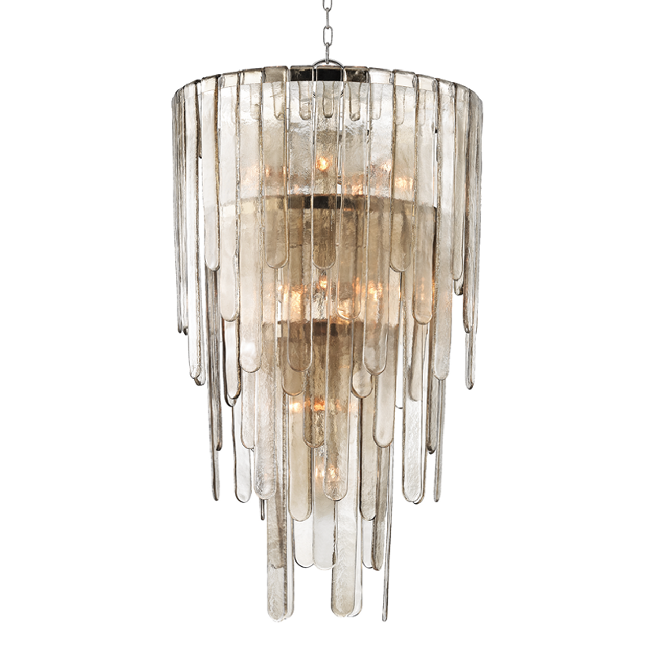 Fenwater Pendant, 16-Light, Polished Nickel, 25.75"W (9425-PN 9ZD91)