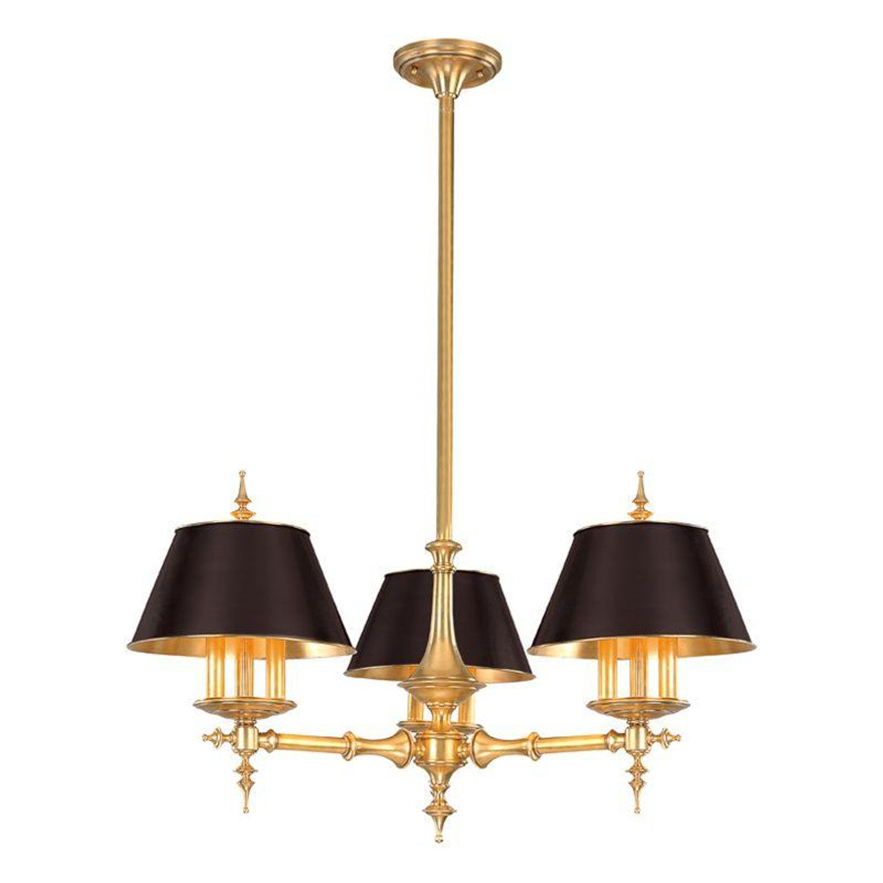 Cheshire Chandelier, 9-Light, Aged Brass, 36"W (9523-AGB M622)