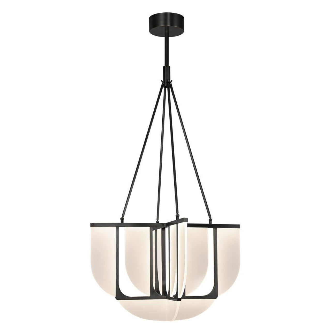 Anders Chandelier, 1-Light, LED, Urban Bronze, 54.75"H (CH336830UB 7072XJC)