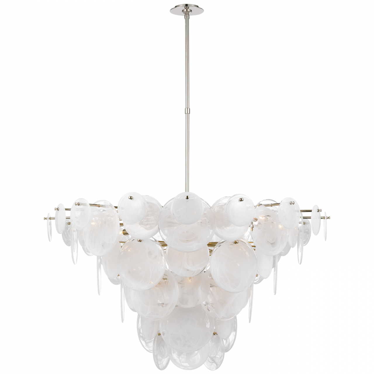 Loire Extra Large Chandelier - Polished Nickel