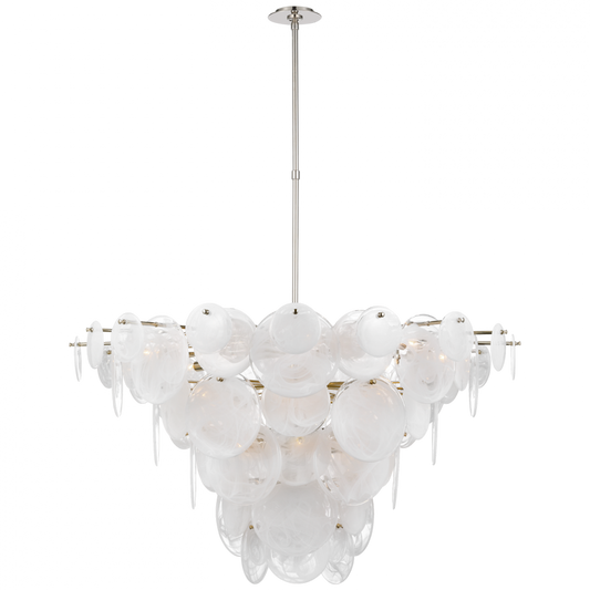 Loire Extra Large Chandelier - Polished Nickel