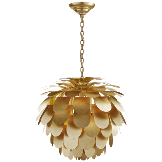 Cynara Chandelier, 1-Light, Gild, 29"W (CHC 5157G CHUH8)