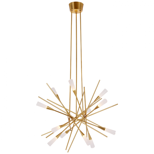 Stellar Medium Chandelier - Gild