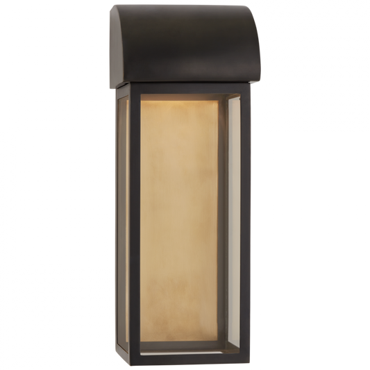 Edgemont Wall Sconce, LED, Bronze, Clear Glass, 18.25"H (CHO 2923BZ-CG CPVVE)