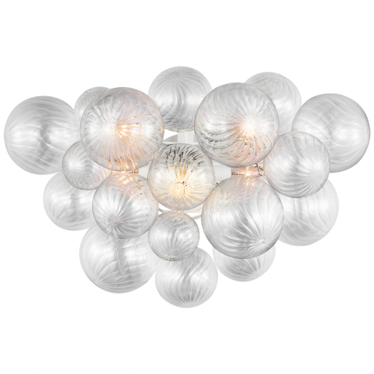 Talia Large Sconce, 5-Light, LED, Plaster White, 17.75"H (JN 2006PW-CG D01V6)