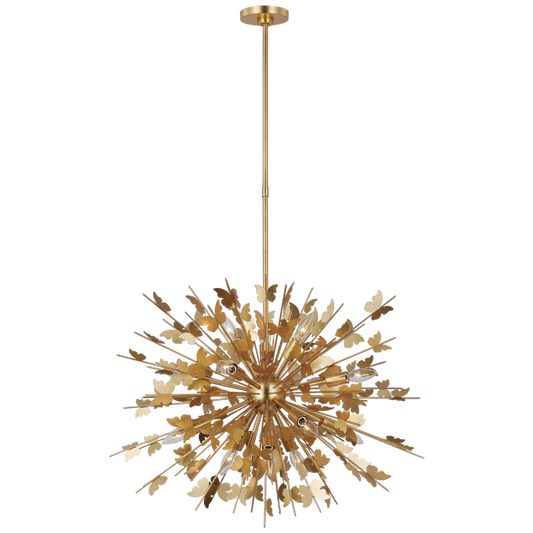 Farfalle Medium Chandelier - Gild