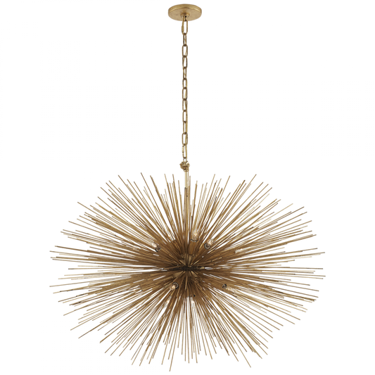 Strada Chandelier, 20-Light, Gild, 38"W (KW 5074G 2N4C7)