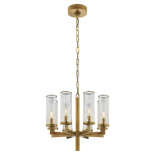 Liaison Chandelier, 8-Light, Antique Burnished Brass, 20.5"W (KW 5200AB-CRG 2R53E)