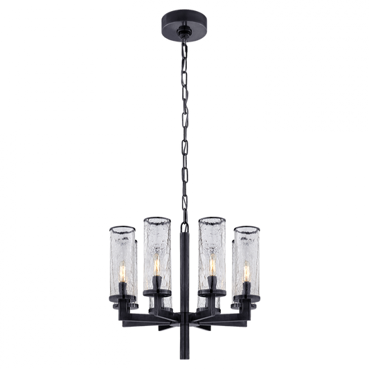 Liaison Chandelier, 8-Light, Bronze, 20.5"W (KW 5200BZ-CRG 2R53F)