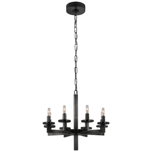 Liaison Single Tier Chandelier - Bronze