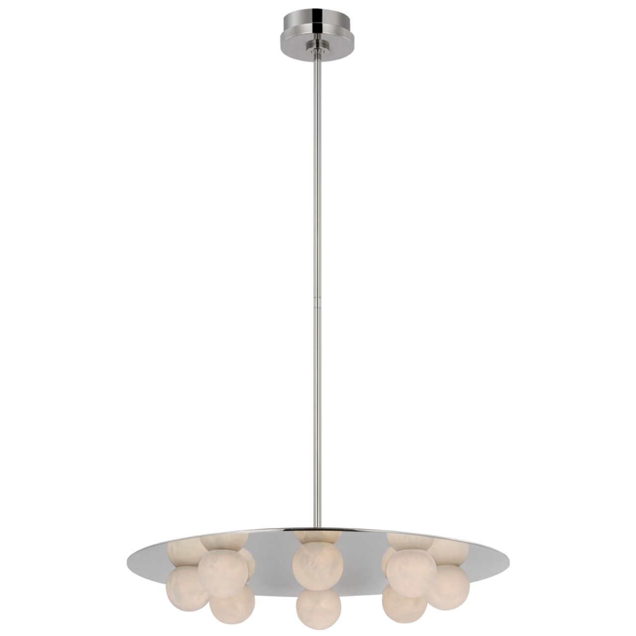 Pertica Chandelier - Polished Nickel