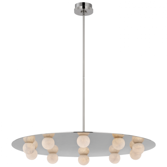 Pertica Integrated LED Chandelier - Polished Nickel