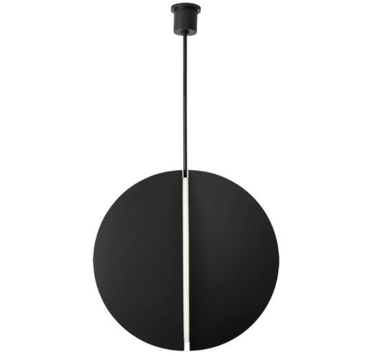 Bau Pendant, 1-Light, Nightshade Black, 36"W (700TDBAU36B-LED930 70PDEVZ)