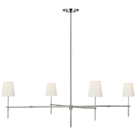 Bryant Grande Chandelier - Polished Nickel