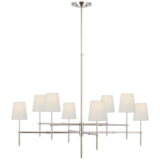 Bryant Extra Large Two Tier Chandelier - Polished Nickel