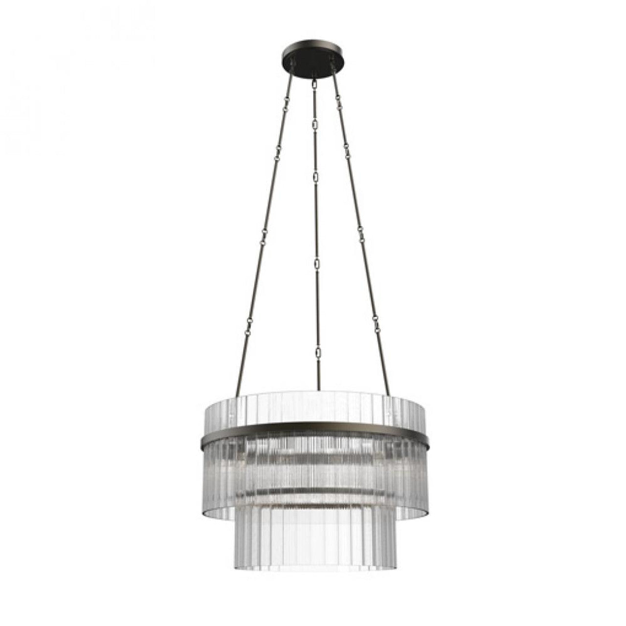 Carlisle Chandelier, 20-Light, Urban Bronze, 35.88"D (CH314820UB 706TNNT)