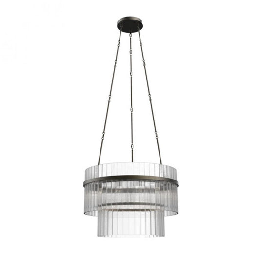 Carlisle Chandelier, 20-Light, Urban Bronze, 35.88"D (CH314820UB 706TNNT)