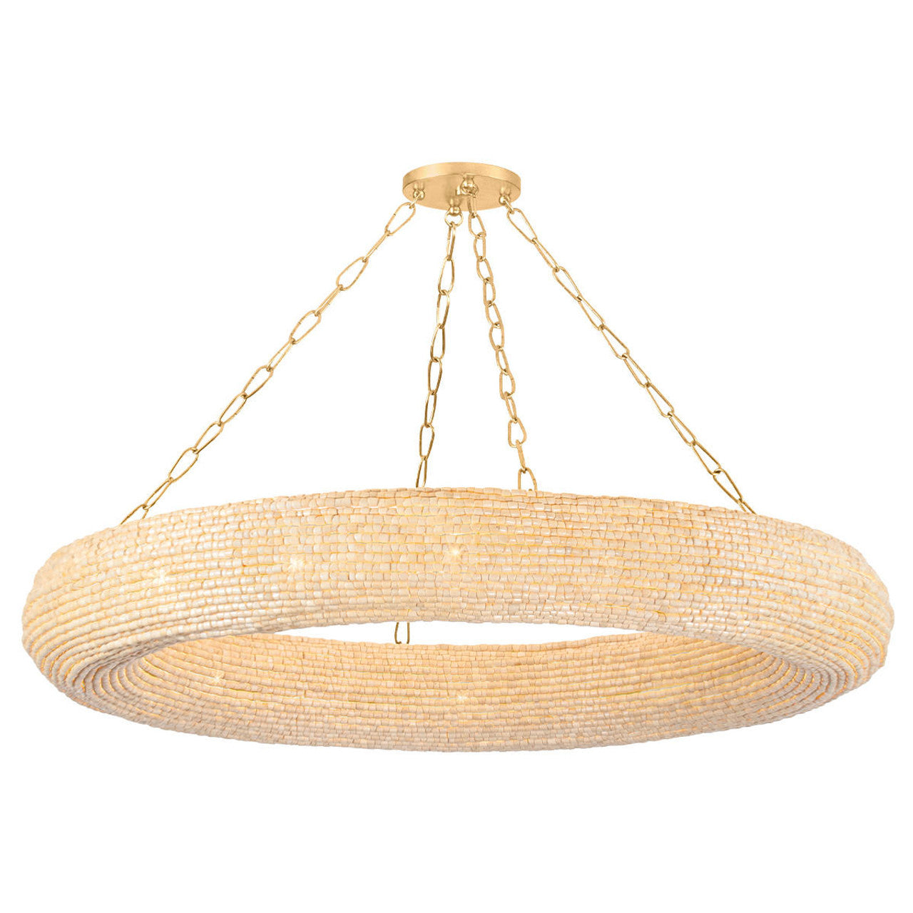 Lure Chandelier, 16-Light, Gold, 50"W (384-50-VGL CZ7N)