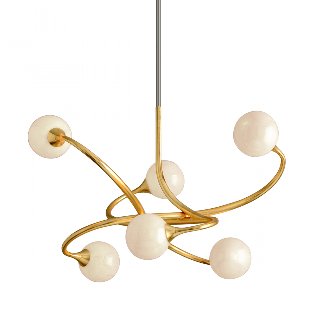 Signature Chandelier, 6-Light, Gold, 29"W (294-06-GL CZ86)