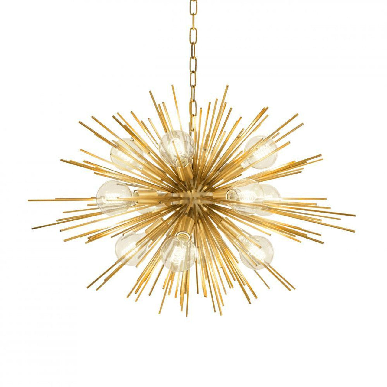 Boivin Chandelier, 12-Light, Matte Brass, 35.43"W (110207UL YV0J03YU2X)