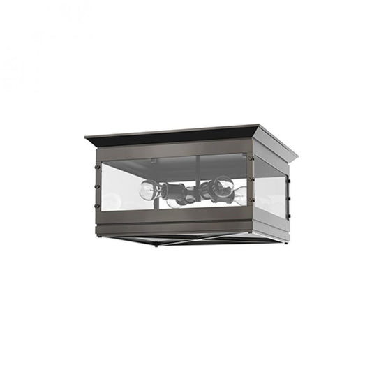 Douglas Flush Mount, 4-Light, Urban Bronze, 18"W (FM351004UB 706TPN2)