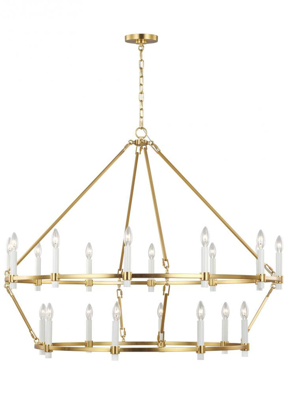 Marston Chandelier, 20-Light, Burnished Brass, 45"W (CC14420BBS 706U4J1)