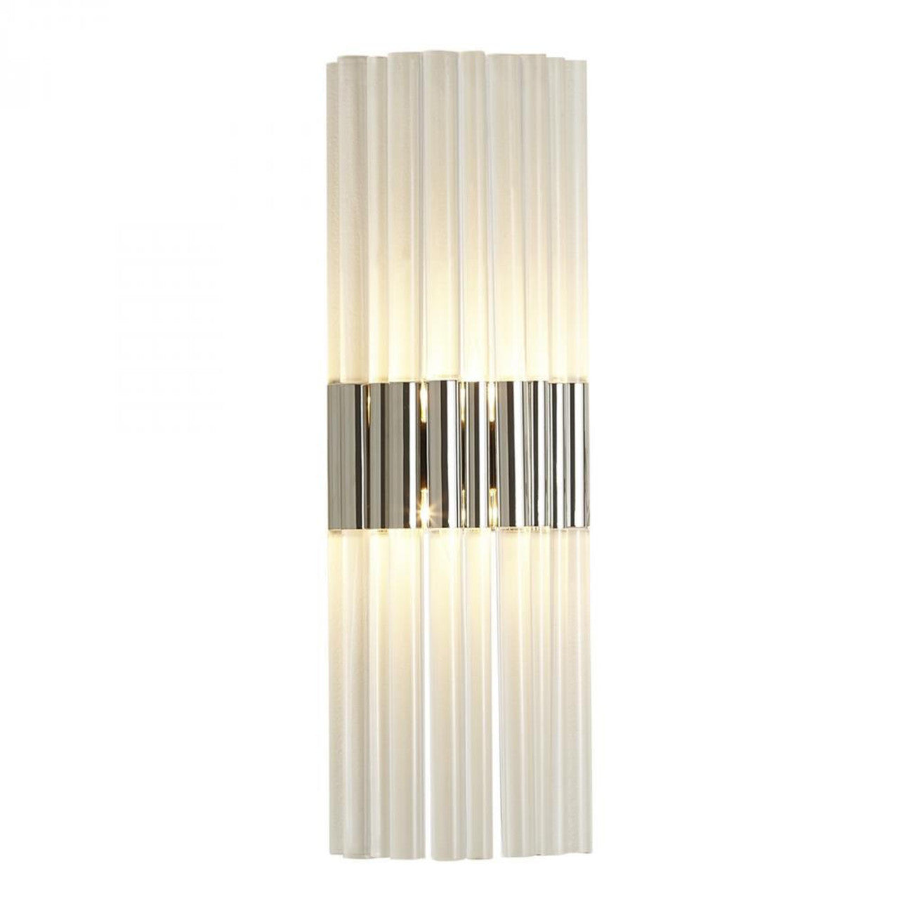 Acrylic Nickel Wall Sconce HW