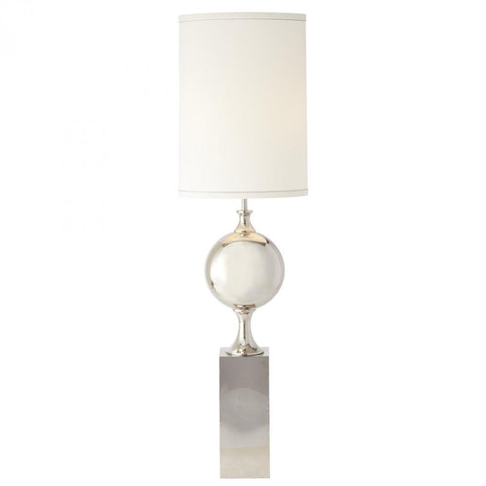 Big Pill Nickel Table Lamp