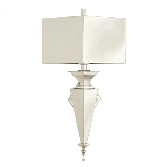 Diamond Nickel Wall Sconce