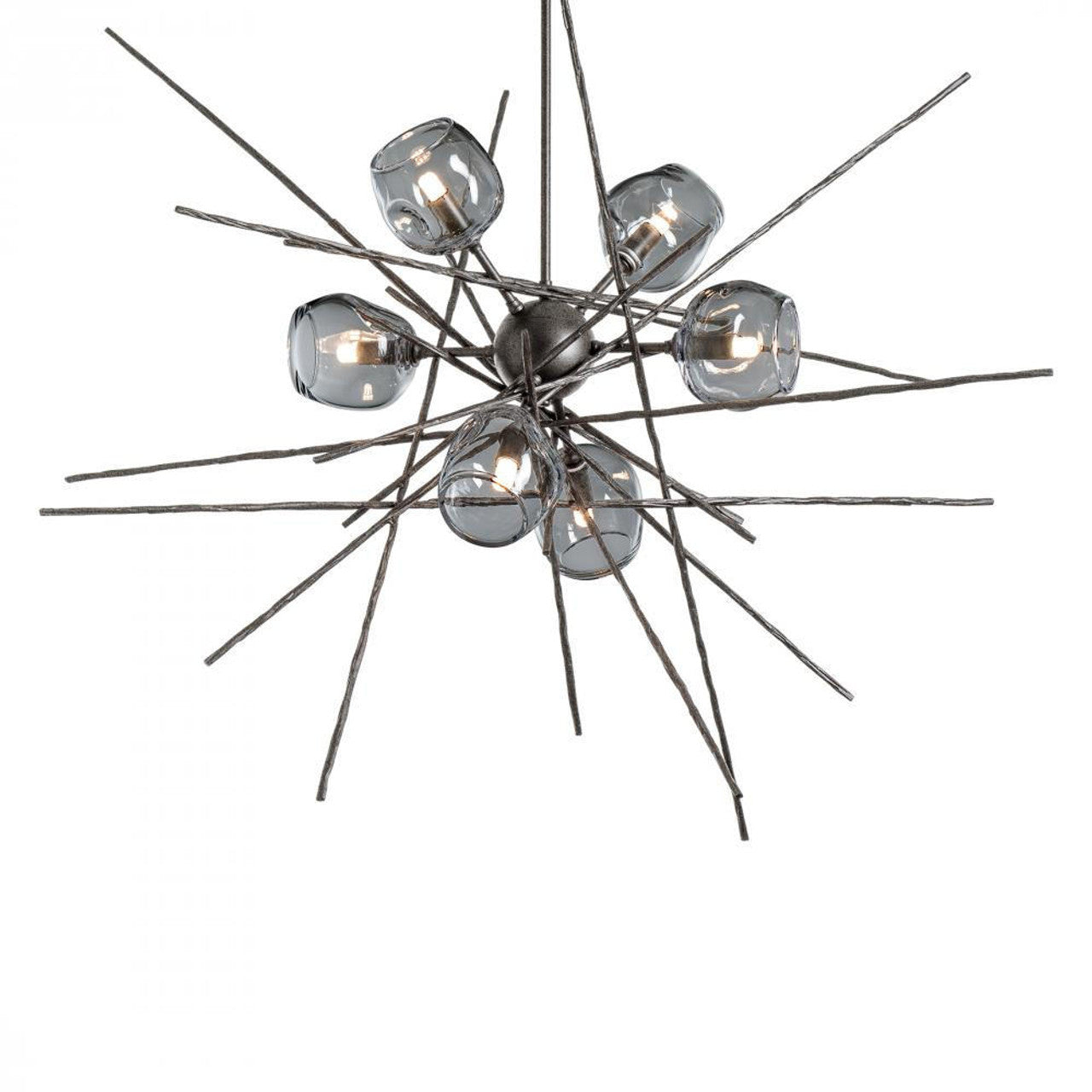 Griffin Stardust Pendant, 6-Lights, Natural Iron, Cool Grey, 39.2"W (131590-SKT-MULT-20-YL0709 5YZYDP)