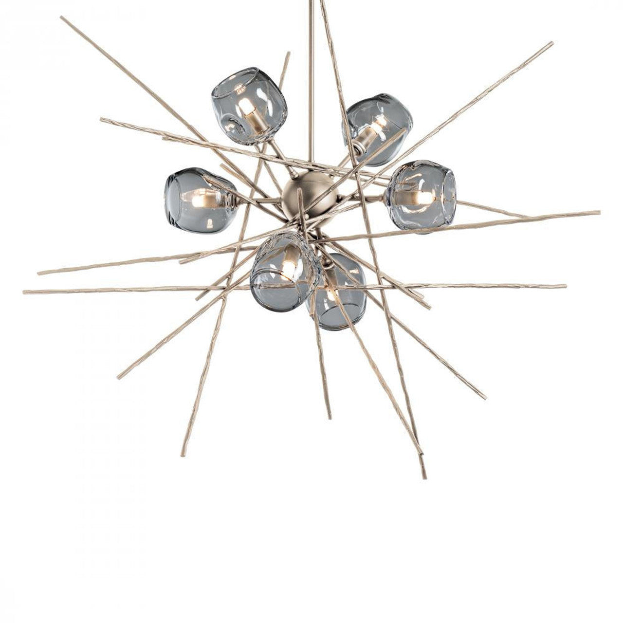 Griffin Stardust Pendant, 6-Lights, Soft Gold, Cool Grey, 39.2"W (131590-SKT-MULT-84-YL0709 5YZYDU)