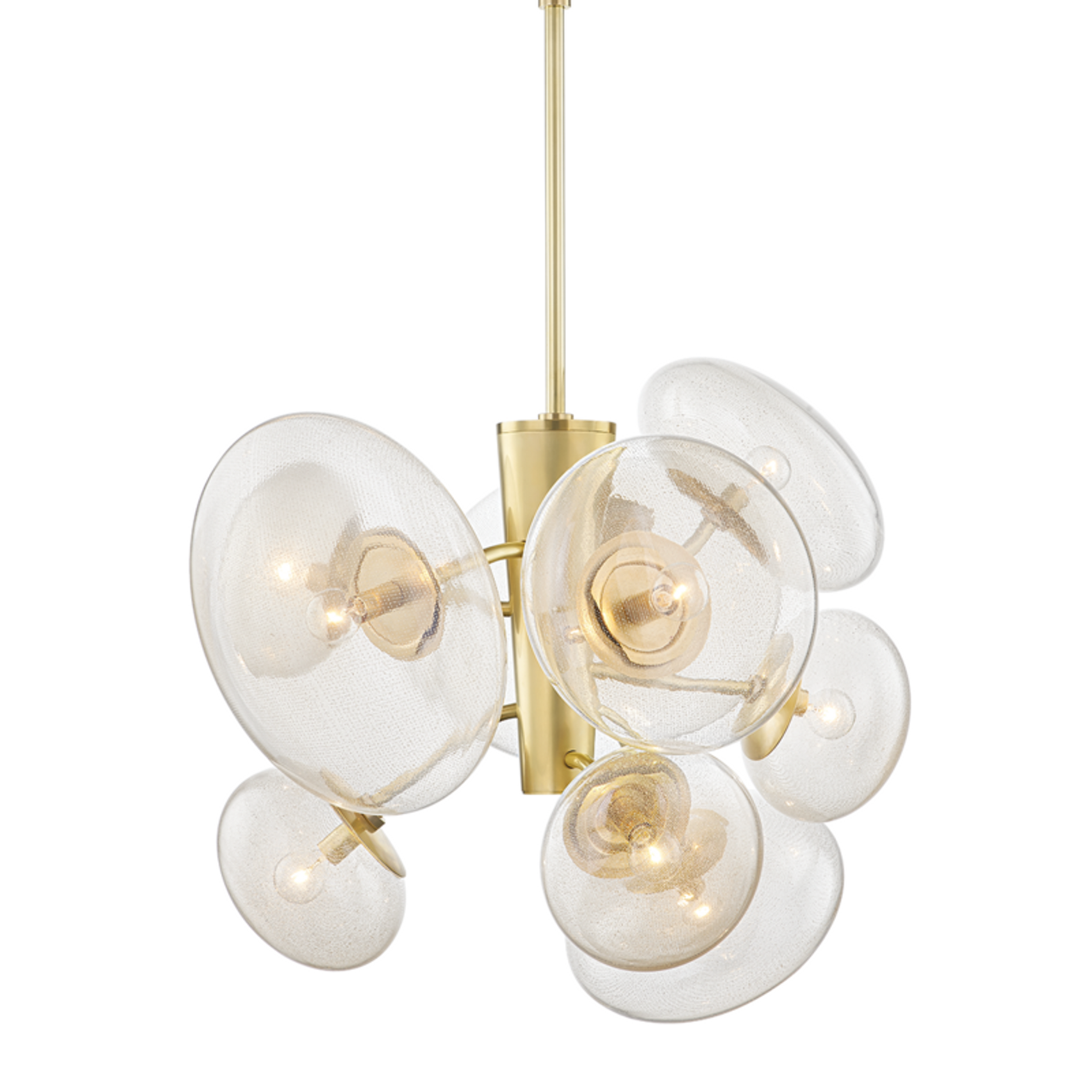 Opera Pendant, 9-Light, Aged Brass, 30.75"W (KBS1471809-AGB A8FCP)