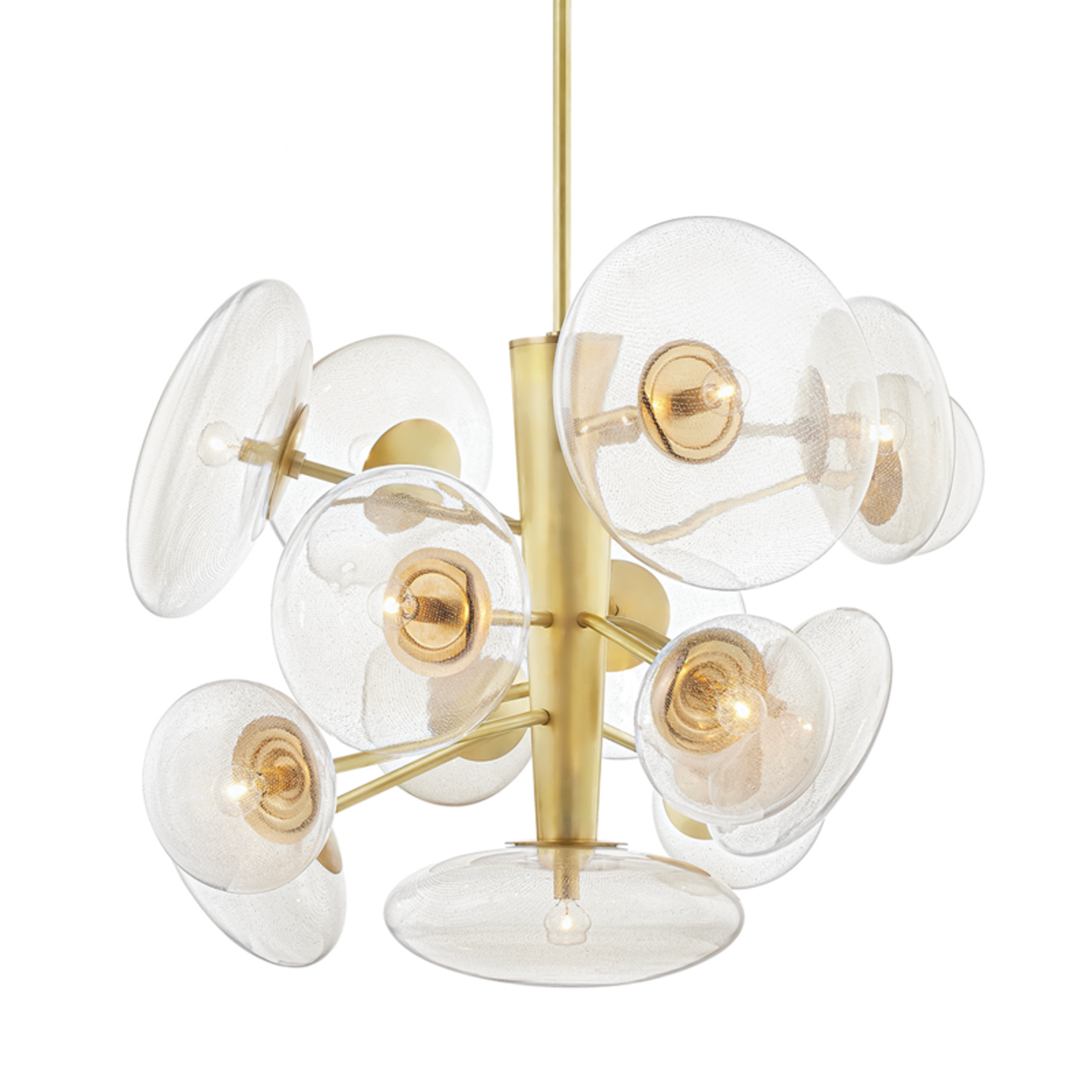 Opera Pendant, 14-Light, Aged Brass, 55"W (KBS1471814-AGB A8G7W)