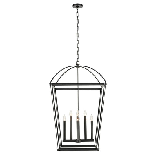 Manor Pendant, 8-Light, Urban Bronze, 24"W (PD312224UB 706TNMU)