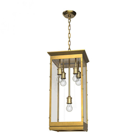 Douglas Pendant, 5-Light, Vintage Brass, 26.25"H (PD351018VB 706TQL9)