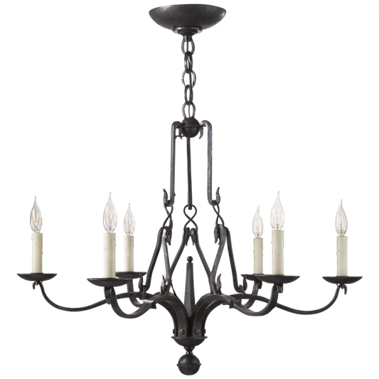 Allegra Small Chandelier - Aged Iron