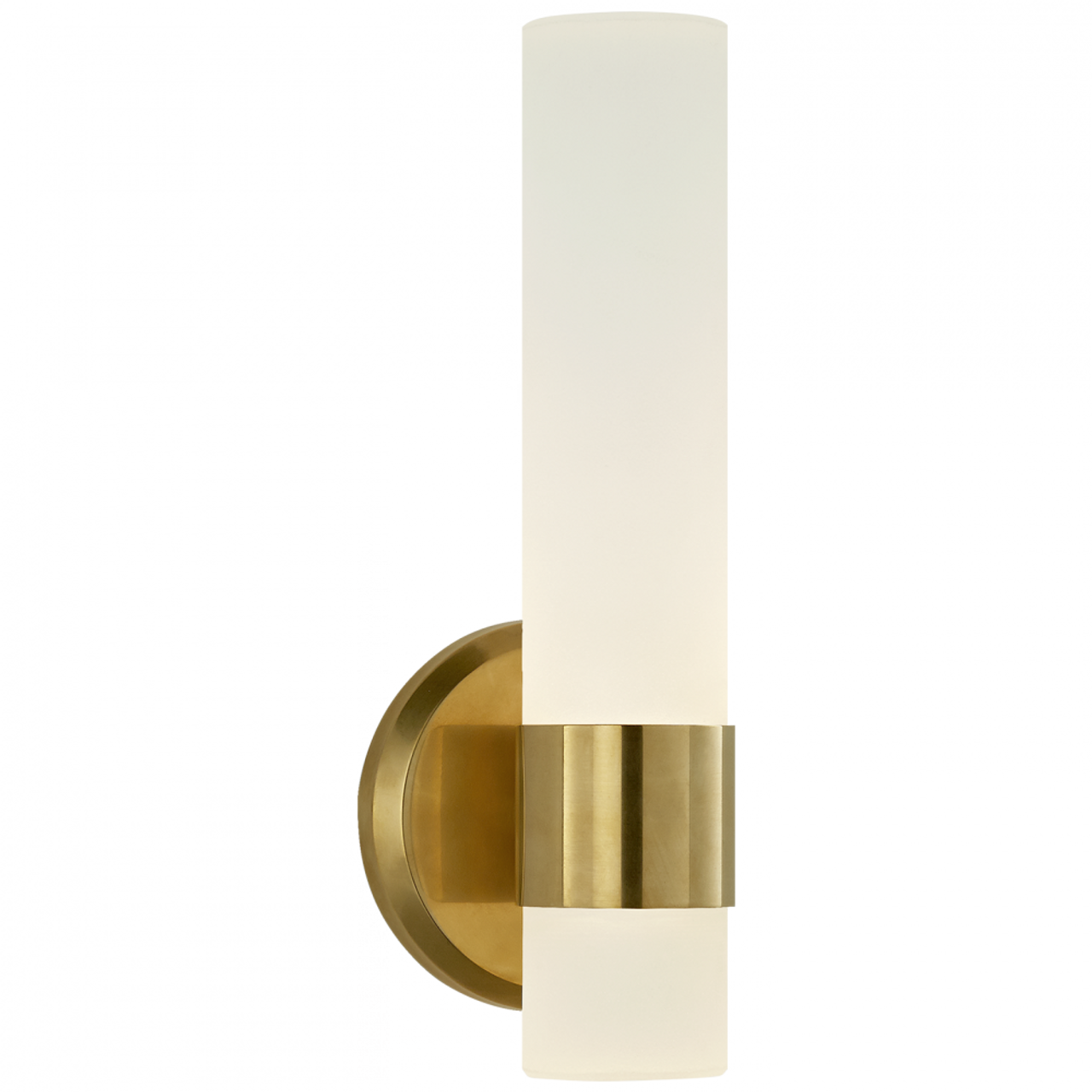 Barton Single Arm Sconce - Natural Brass