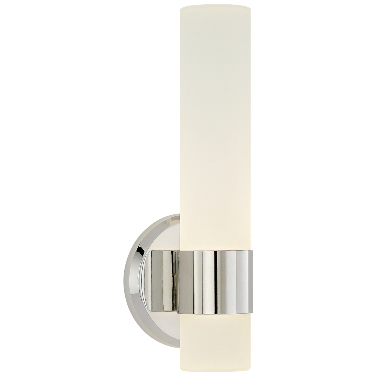 Barton Single Arm Sconce - Polished Nickel