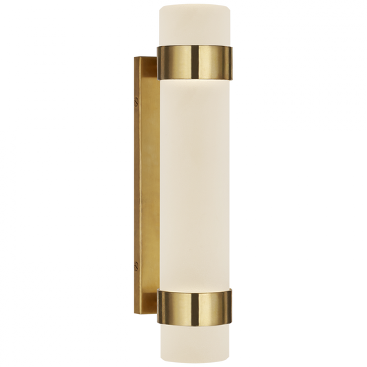 Barton Small Bath Sconce - Natural Brass