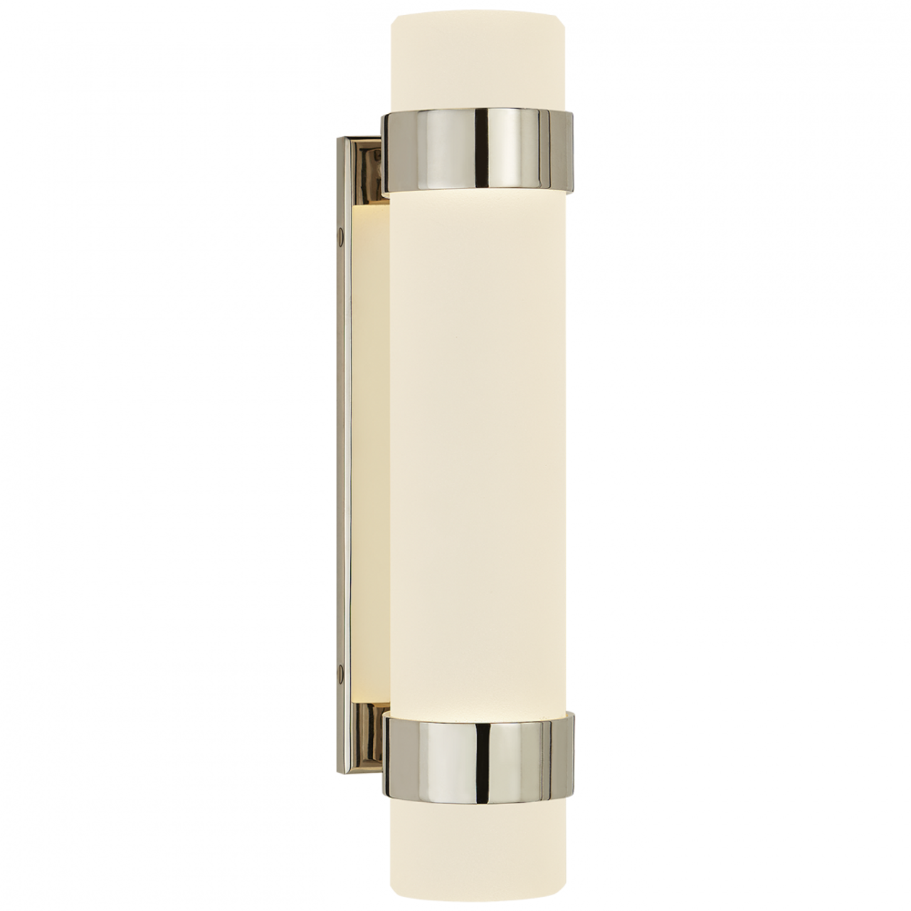 Barton Small Bath Sconce - Polished Nickel