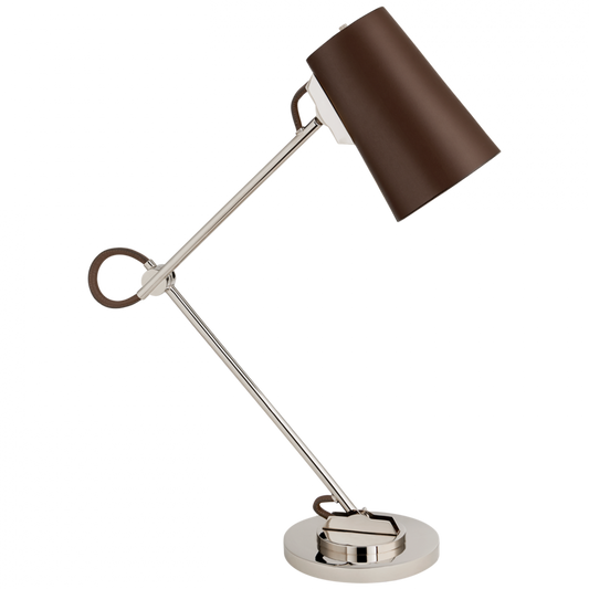 Benton Adjustable Desk Lamp - Polished Nickel