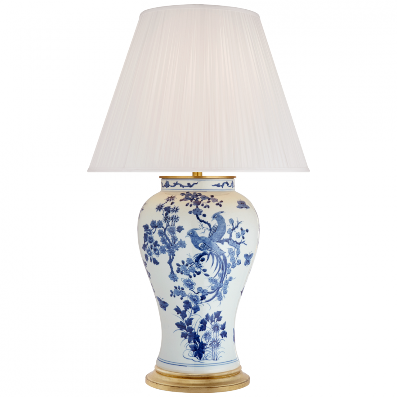 Blythe Large Table Lamp - Blue and White Porcelain