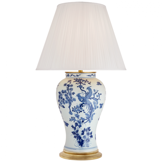 Blythe Large Table Lamp - Blue and White Porcelain