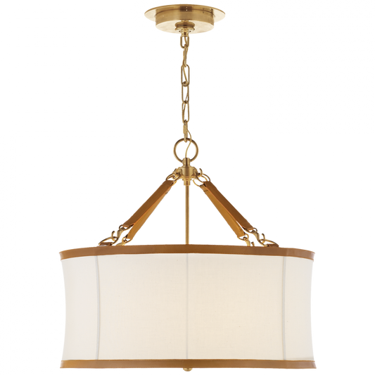 Broomfield Small Hanging Shade - Natural Brass