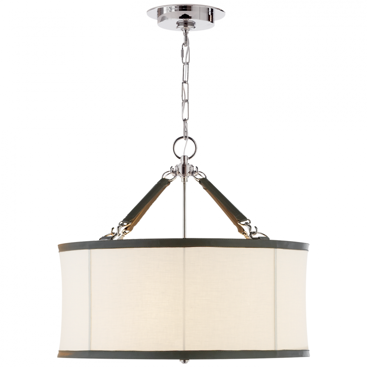 Broomfield Small Hanging Shade - Polished Nickel